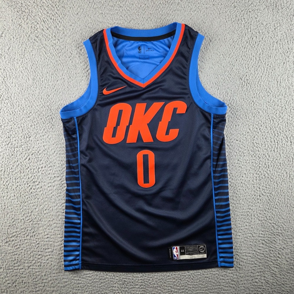Nike Russell Westbrook 'Statement Edition' Swingman Jersey M 44 OKC Thunder NBA